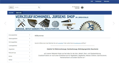 Desktop Screenshot of juergens-shop.com